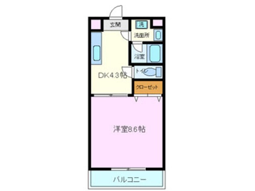 間取図 グランマレプリモ