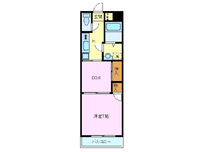 間取図 シャイニングビル