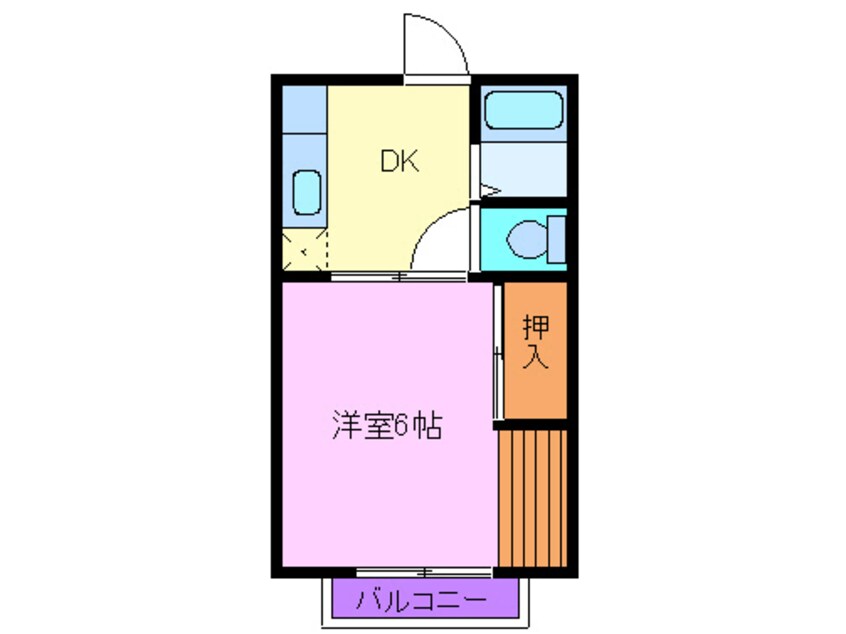 間取図 グリーンハイツ