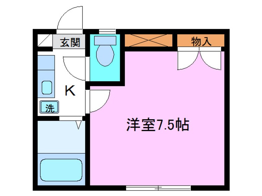 間取図 御殿町ハイツ