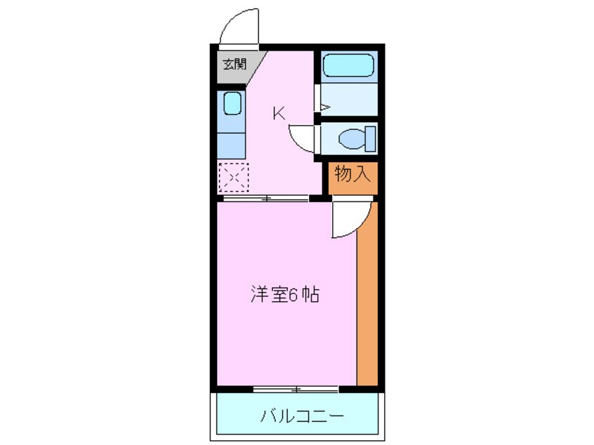 間取図 フォーブル初音