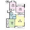 コーポラスシーダー 3LDKの間取り