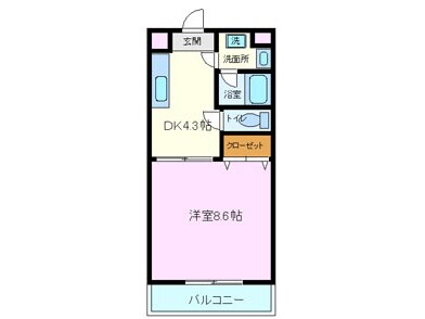 間取り図 パルシェ