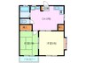 佐藤ハイツⅠ 2DKの間取り