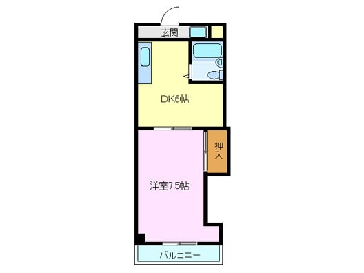間取り図 アカツキビル
