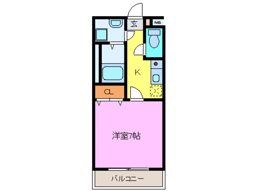 間取図 エヴァーグリーン