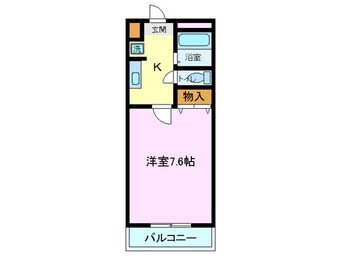 間取図 コーポラス２１(清水町)