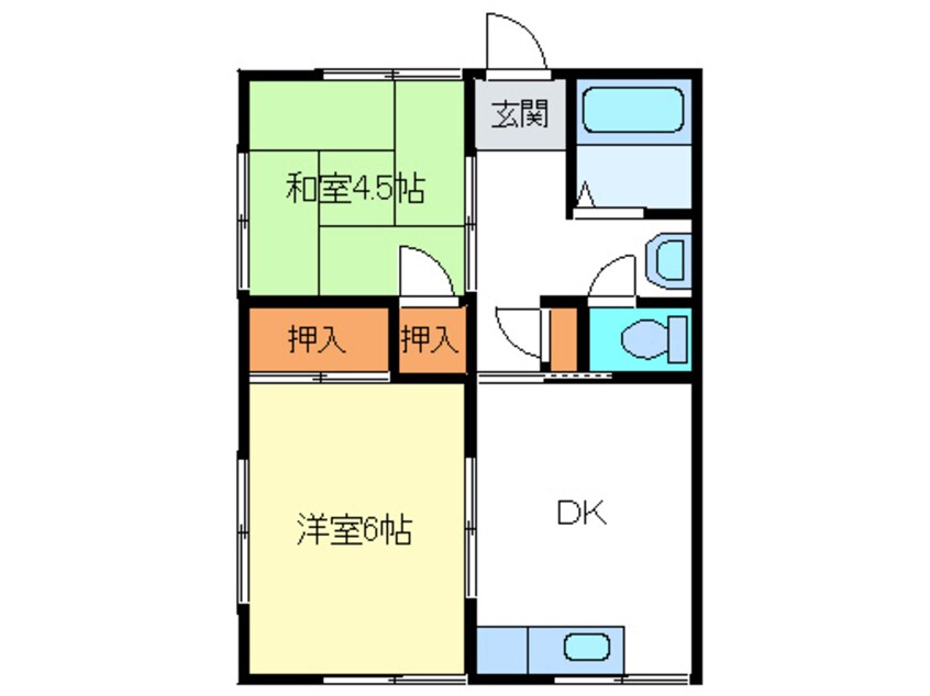 間取図 サンクレスト加茂