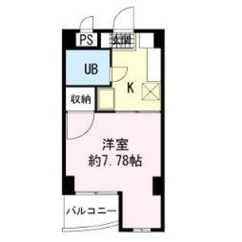 間取図 三島若文ビル