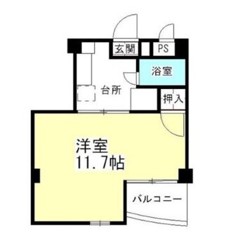 間取図 三島若文ビル