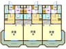 ヴィブレMAKIⅡ 1Kの間取り