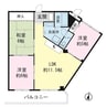 ハイツ御園川 3LDKの間取り
