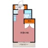 ヴィラ武智寿町 1Rの間取り