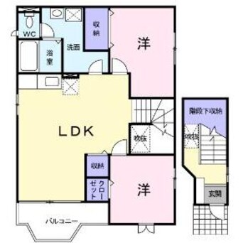 間取図 ニュークレストール・ココン