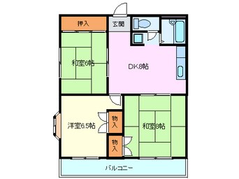 間取図 サンドマーニ