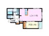 ＯＮＯビル 1LDKの間取り