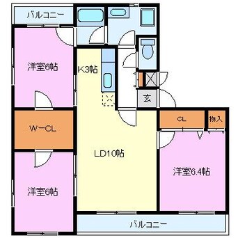 間取図 ビバ・ステート