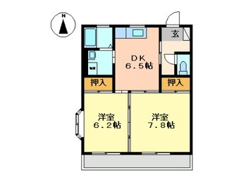 間取図 ロイヤルプラザ後藤