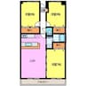 ロイヤルマンション柿田 3LDKの間取り