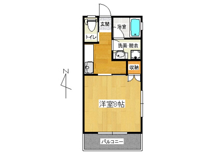 間取図 ソワサント久保田