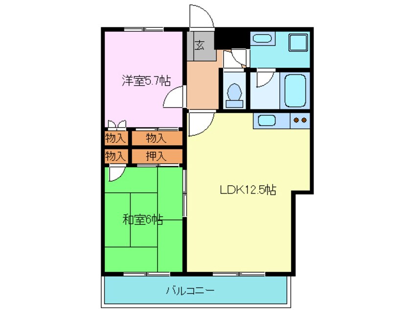 間取図 井出マンション