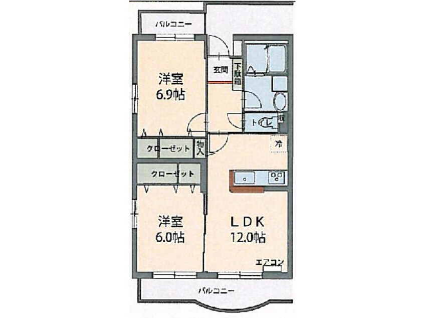 間取図 ファレノプシス