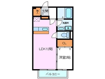 間取図 コンフォートヴィラ