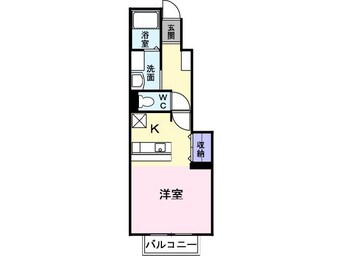 間取図 プラシード(長沢)