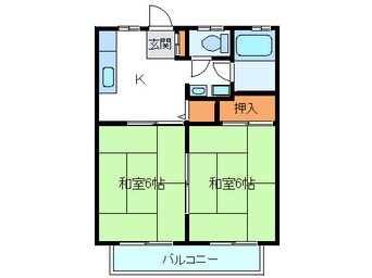 間取図 サンライフ鈴春