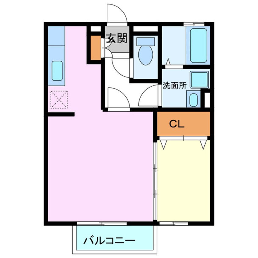 間取図 ボナール伏見