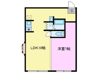 間取図 サンコート塩川