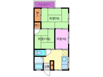 間取図 山口マンション