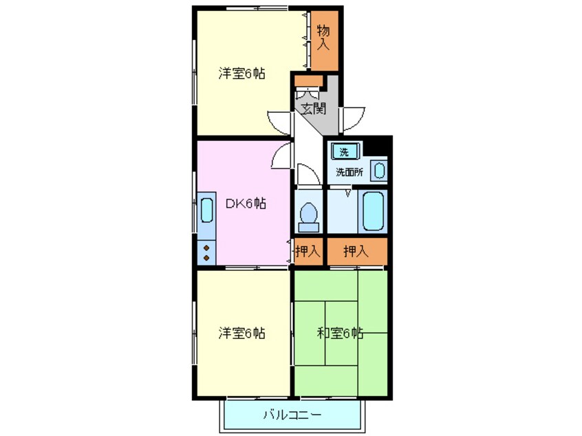 間取図 ヘリアンサス水口