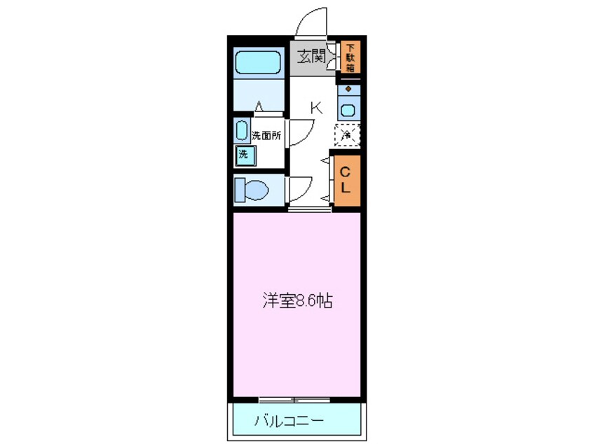 間取図 日本大学三島指定学生寮　富桜館