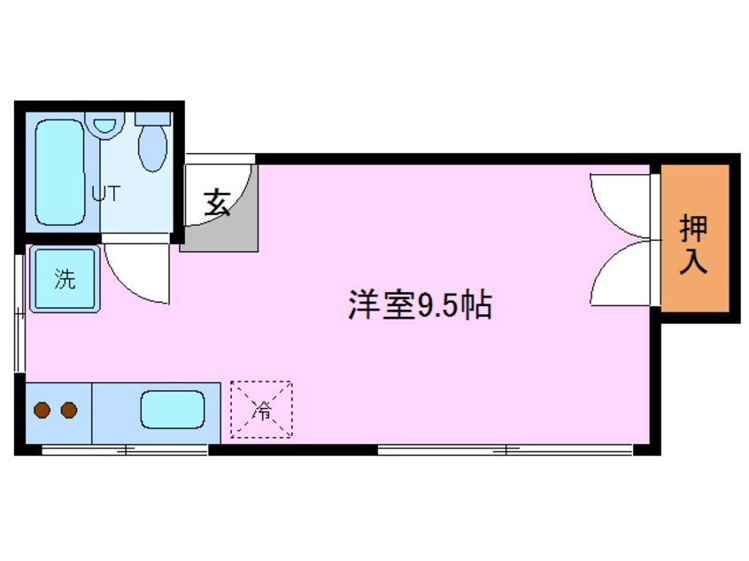 間取図 栄ビル