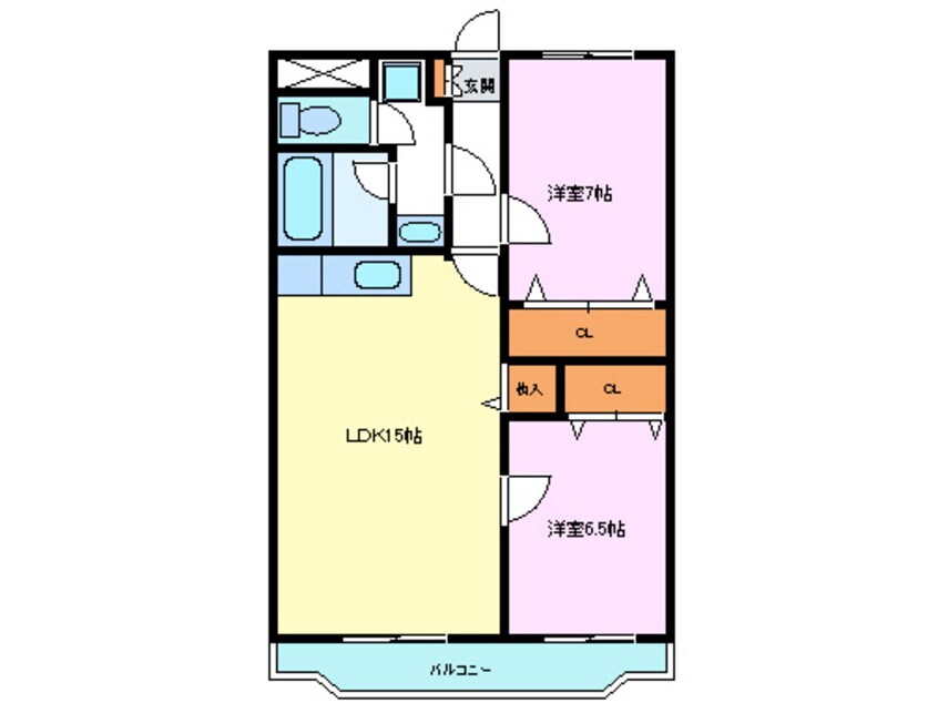 間取図 ベルエポックフジカ