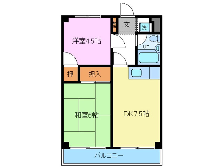 間取図 サカタマンション