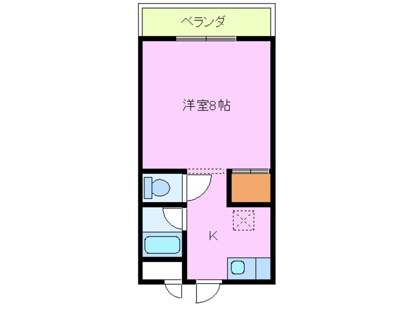 間取図 水口ハイツ徳倉