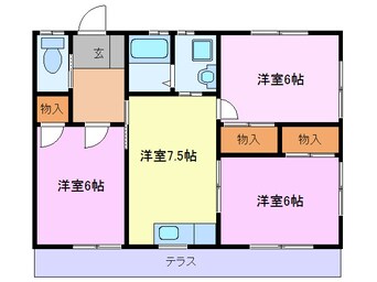 間取図 スティルヒル大仁