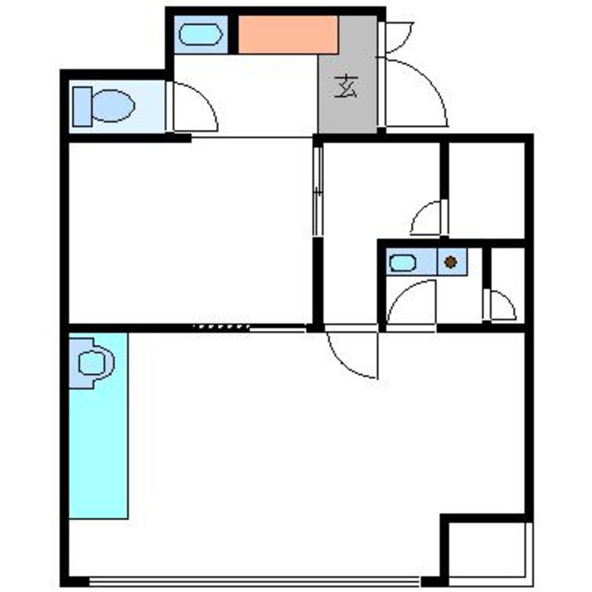 間取図 安達ビル