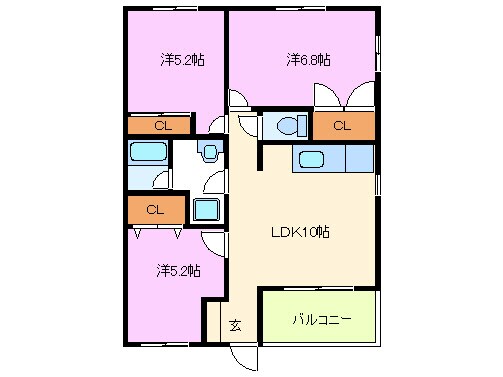 間取り図 ナベ設計ビル