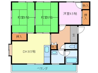 間取図 グランローマ大仁