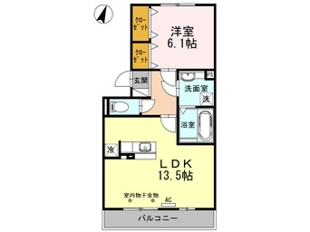 間取図 カーサグランデ三島