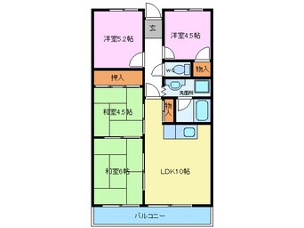 間取図 メゾンミタ