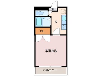 間取図 コーポバーディーⅡ