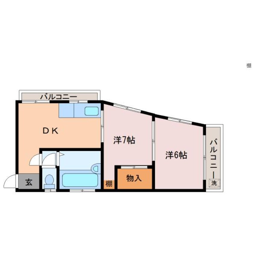 間取図 カネマンハイツ