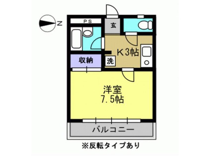 間取図 リバーサイドK＆Y