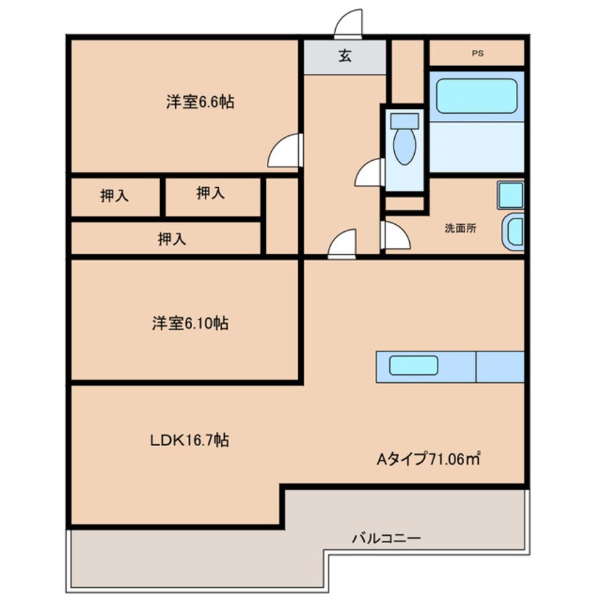 間取図 マチスドショパン