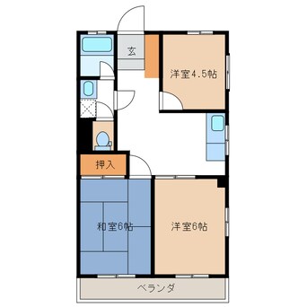 間取図 そうだハイツ