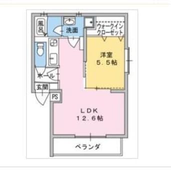 間取図 ヴィラ　フォンテ